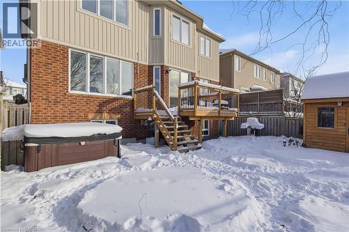 75 Chase Crescent, Cambridge, ON - Outdoor With Deck Patio Veranda With Exterior