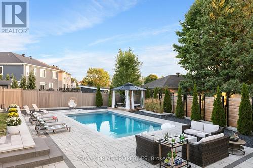 148 Aubrais Crescent, Ottawa, ON - Outdoor With In Ground Pool With Deck Patio Veranda