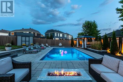 148 Aubrais Crescent, Ottawa, ON - Outdoor With In Ground Pool With Deck Patio Veranda With Backyard