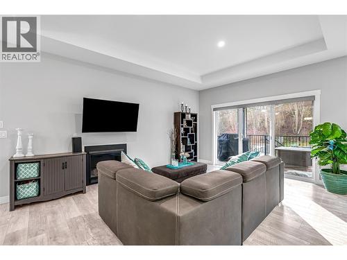 3445 Jackson Avenue, Armstrong, BC - Indoor Photo Showing Living Room With Fireplace