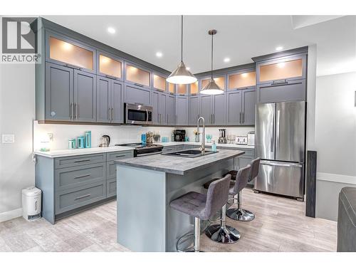 3445 Jackson Avenue, Armstrong, BC - Indoor Photo Showing Kitchen With Upgraded Kitchen