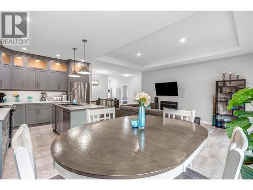 3445 Jackson Avenue, Armstrong, BC - Indoor Photo Showing Dining Room