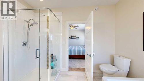 4020 Monarch Way, Stettler, AB - Indoor Photo Showing Bathroom