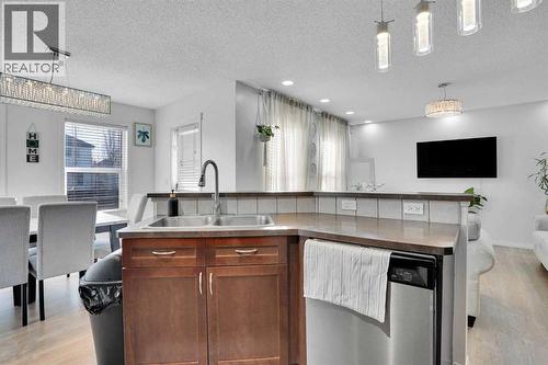 73 Covebrook Place Ne, Calgary, AB - Indoor Photo Showing Kitchen With Double Sink