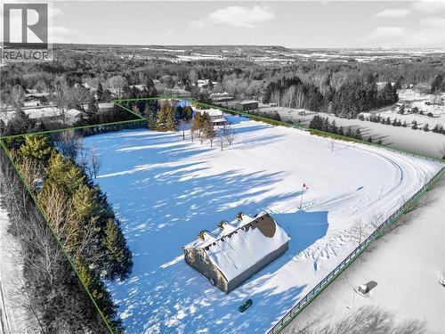 Property outline is an approximation. It's NOT a svurvey!!! - 2264 Britannia Road, Burlington, ON - Outdoor With View