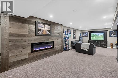 2264 Britannia Road, Burlington, ON - Indoor With Fireplace