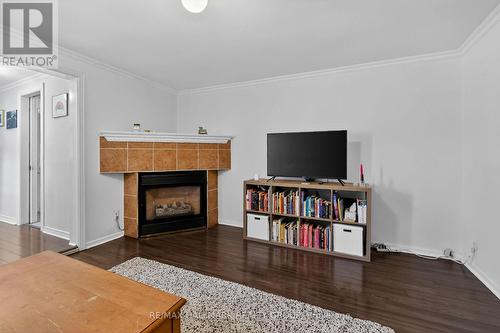 293 St Andrew Street, Ottawa, ON - Indoor Photo Showing Living Room With Fireplace