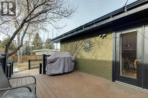 1507 Cayuga Drive Nw, Calgary, AB - Outdoor With Deck Patio Veranda With Exterior