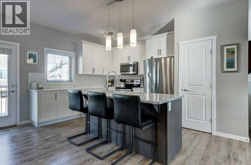 444 Legacy Point Se, Calgary, AB - Indoor Photo Showing Kitchen With Upgraded Kitchen