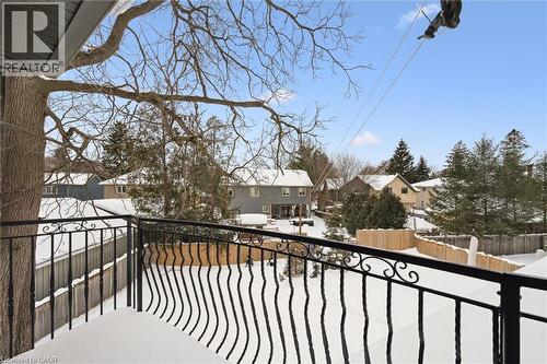 63 Menno Street, Waterloo, ON - Outdoor With Balcony