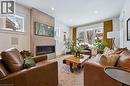 63 Menno Street, Waterloo, ON  - Indoor Photo Showing Living Room With Fireplace 