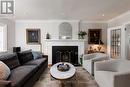 35 Grenview Boulevard N, Toronto, ON  - Indoor Photo Showing Living Room With Fireplace 