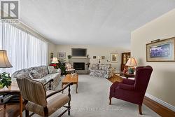 formal living room with fireplace - 