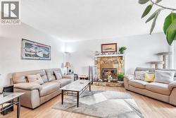 Fabulous living room with gas fireplace! - 