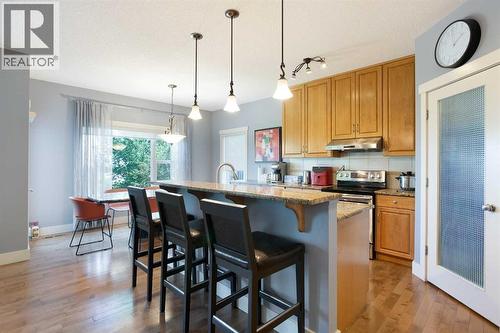 62 Panamount Road Nw, Calgary, AB - Indoor Photo Showing Kitchen With Upgraded Kitchen