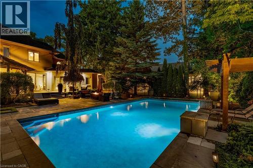 106 Appleby Place, Burlington, ON - Outdoor With In Ground Pool With Backyard