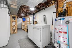 Laundry room, storage, owned Hot water tank - 