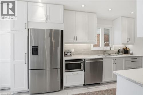 2018 Chrisdon Road, Burlington, ON - Indoor Photo Showing Kitchen With Upgraded Kitchen