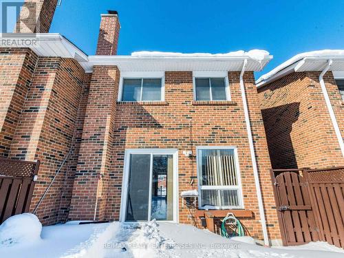 All Brick with Wooden Deck & Access to Garage - 3016 Rymal Road, Mississauga, ON - Outdoor