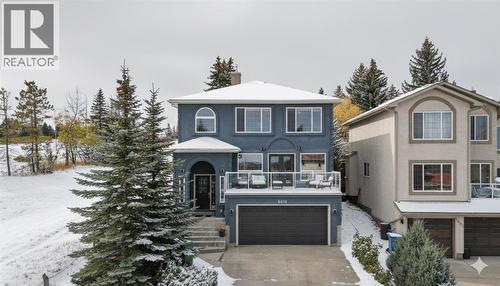 5619 Coach Hill Road Sw, Calgary, AB - Outdoor With Balcony With Facade