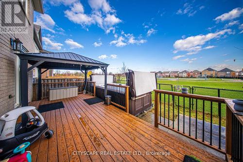 28 Celano Drive, Hamilton, ON - Outdoor With Deck Patio Veranda With Exterior