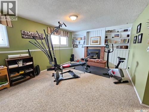 35 Mountain Drive, Carlyle, SK - Indoor Photo Showing Gym Room