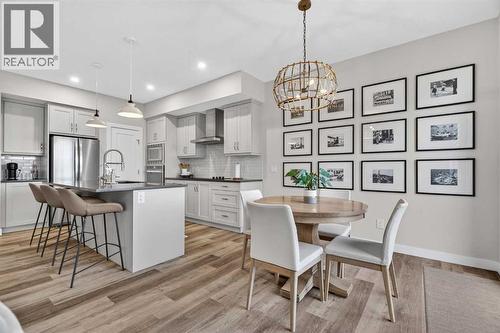 Beautiful eat in kitchen dining area - 307 Precedence Hill, Cochrane, AB - Indoor Photo Showing Other Room