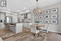 Beautiful eat in kitchen dining area - 