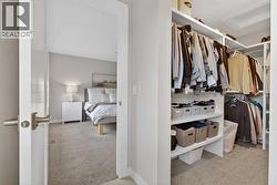 Primary walk-in closet off of the primary bedroom - 