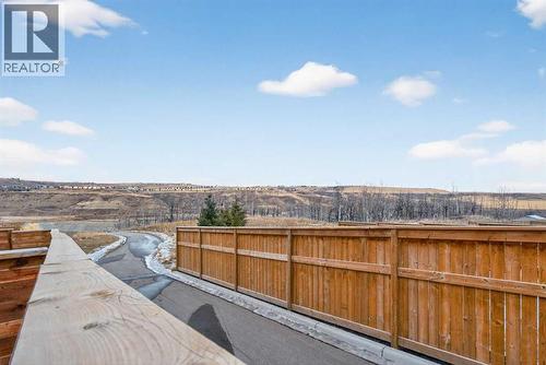 A private walkway with no backyard neighbours - 307 Precedence Hill, Cochrane, AB - Outdoor With View