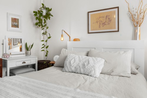 Chambre à coucher principale - 691 Rue Ste-Claire, Québec (La Cité-Limoilou), QC - Indoor Photo Showing Bedroom