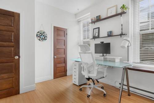 Chambre à coucher - 691 Rue Ste-Claire, Québec (La Cité-Limoilou), QC - Indoor Photo Showing Office