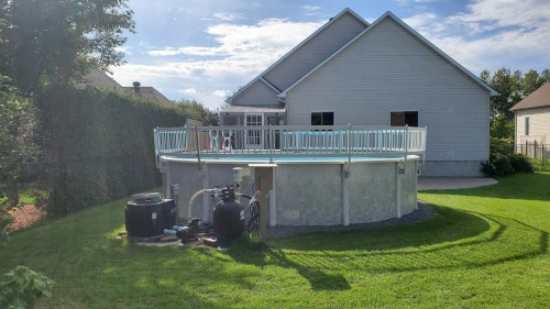 Piscine - 65 Rue Alphonse-Daudet, Gatineau (Aylmer), QC - Outdoor With Above Ground Pool