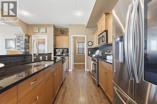 166 Cranridge Terrace Se, Calgary, AB - Indoor Photo Showing Kitchen With Stainless Steel Kitchen With Upgraded Kitchen
