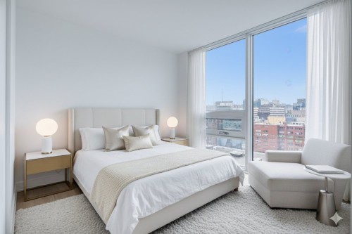 Chambre à coucher - 2510-1180 Rue De Bleury, Montréal (Ville-Marie), QC - Indoor Photo Showing Bedroom