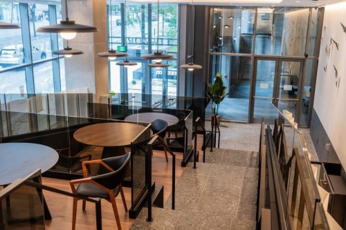 Reception - 2308-1180 Rue De Bleury, Montréal (Ville-Marie), QC - Indoor Photo Showing Dining Room