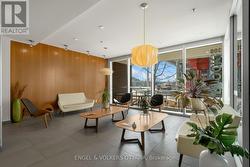 Clean and modern lobby. - 