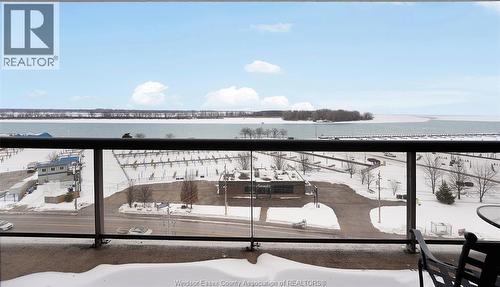9099 Riverside Drive East Unit# E1017, Windsor, ON - Outdoor With View