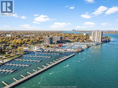 9099 Riverside Drive East Unit# E1017, Windsor, ON - Outdoor With Body Of Water With View
