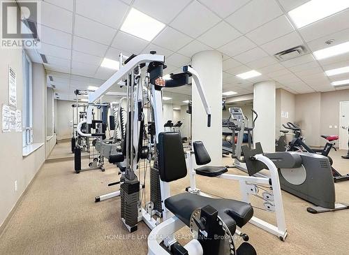 1607 - 260 Doris Avenue, Toronto, ON - Indoor Photo Showing Gym Room