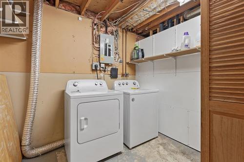 laundry in basement - 164 Beddington Circle Ne, Calgary, AB - Indoor Photo Showing Laundry Room