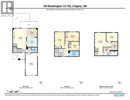 Floorplans - 164 Beddington Circle Ne, Calgary, AB - Other