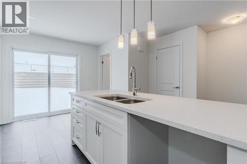 19 Urbane Boulevard, Kitchener, ON - Indoor Photo Showing Kitchen With Double Sink