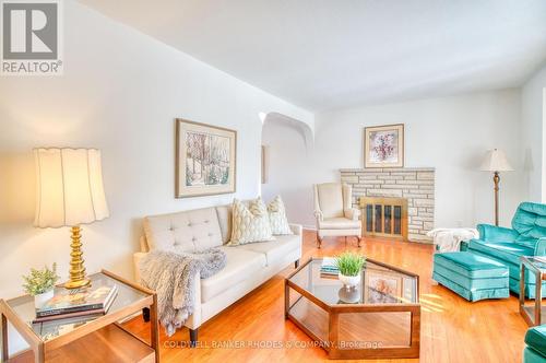 1947 Conrad Avenue, Ottawa, ON - Indoor Photo Showing Living Room With Fireplace