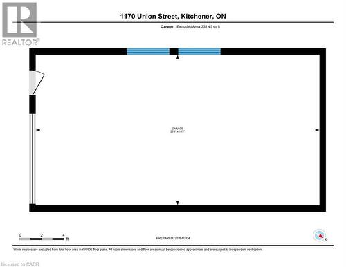 View of property floor plan - 1170 Union Street, Kitchener, ON - Other