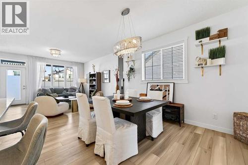 47 Walgrove Park Se, Calgary, AB - Indoor Photo Showing Dining Room
