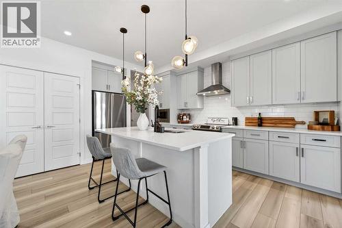 47 Walgrove Park Se, Calgary, AB - Indoor Photo Showing Kitchen With Upgraded Kitchen