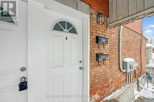Unit B Entrance - 319 Victoria Street S, Kitchener, ON - Outdoor With Exterior