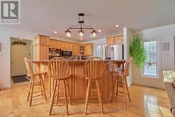 Breakfast bar in kitchen - 