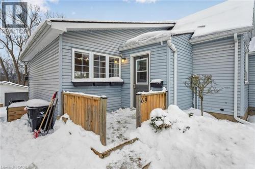 69 Heiman Street, Kitchener, ON - Outdoor With Deck Patio Veranda